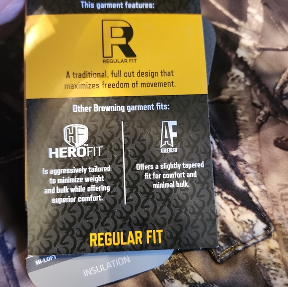 BROWNING Hells Canyon PRIMALOFT Insulated Hunting Mossy Oak Bibs WMS Size L NWT. - Picture 15 of 16